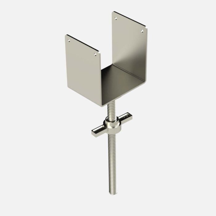 fourche double galvanisée