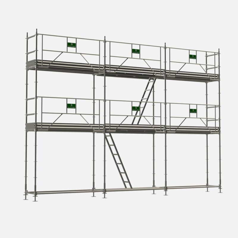 lot de 57 m2 d'échafaudage multidirectionnel