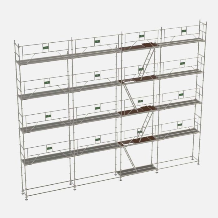 lot de 125 m2 d'échafaudage multidirectionnel SLGMP