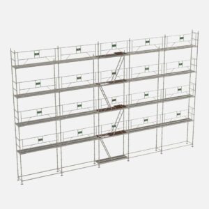 lot de 155 m2 d'échafaudage multidirectionnel SLGMP
