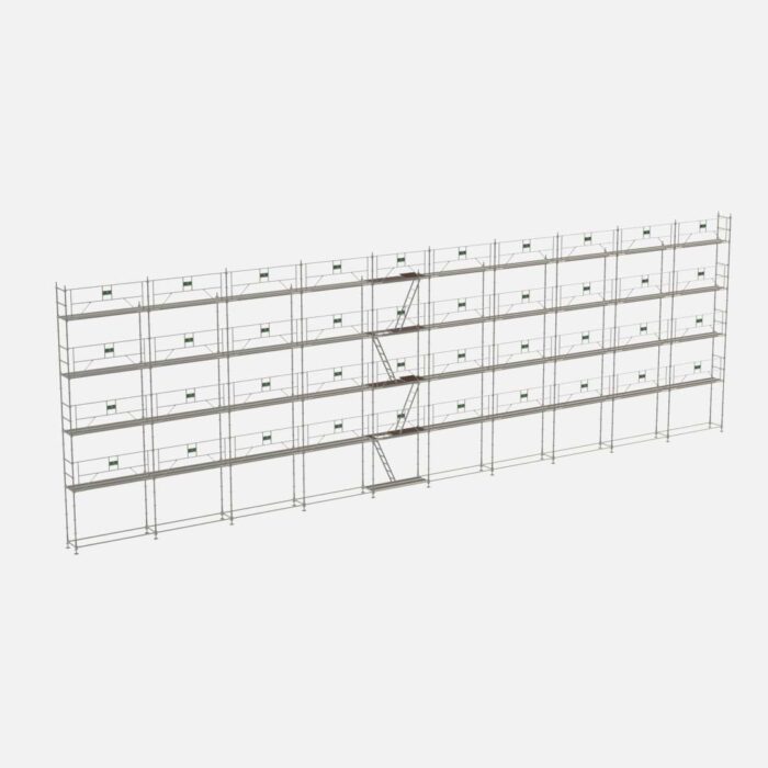 Lot de 305 m2 d'échafaudage multidirectionnel VERO