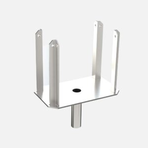 Fourche double entrée pour étai