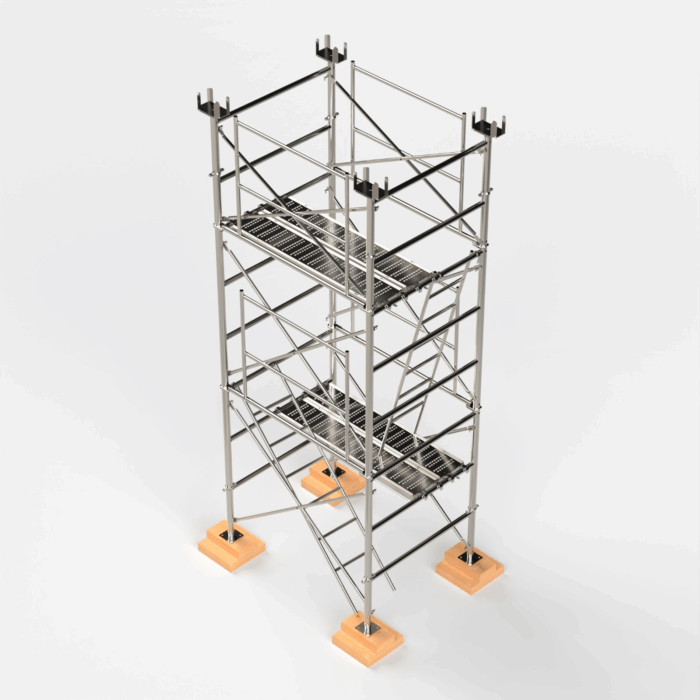Tour d'étaiement 4 et 5