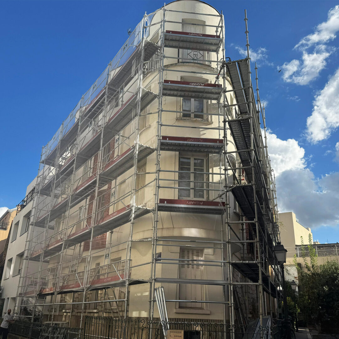 Location échafaudage multidirectionnel en France pour entreprises du bâtiment