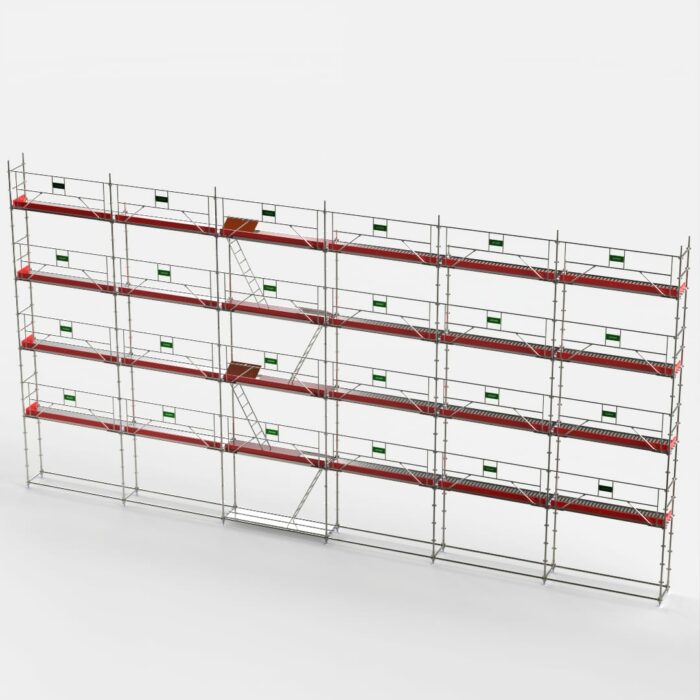 Lot de 190 m2 d'échafaudage multidirectionnel VERO
