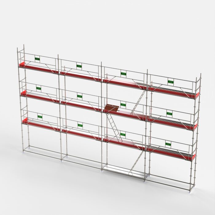 Lot de 104 m2 d'échafaudage multidirectionnel VERO