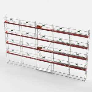 Lot de 160 m2 d'échafaudage multidirectionnel VERO