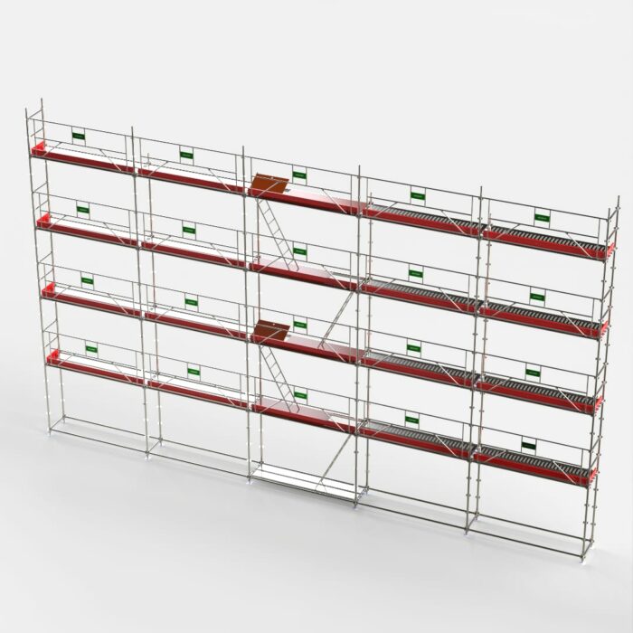 Lot de 160 m2 d'échafaudage multidirectionnel VERO