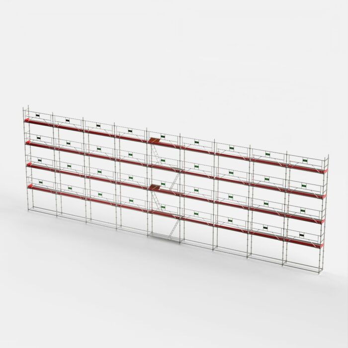 Lot de 280 m2 d'échafaudage multidirectionnel VERO
