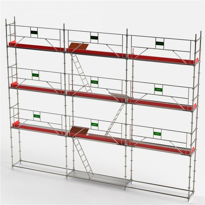 Lot de 80 m2 d'échafaudage multidirectionnel VERO