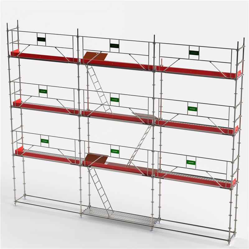 Lot de 80 m2 d'échafaudage multidirectionnel VERO