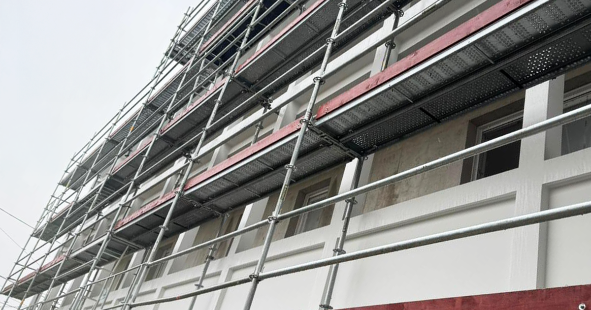 Ancrage échafaudage